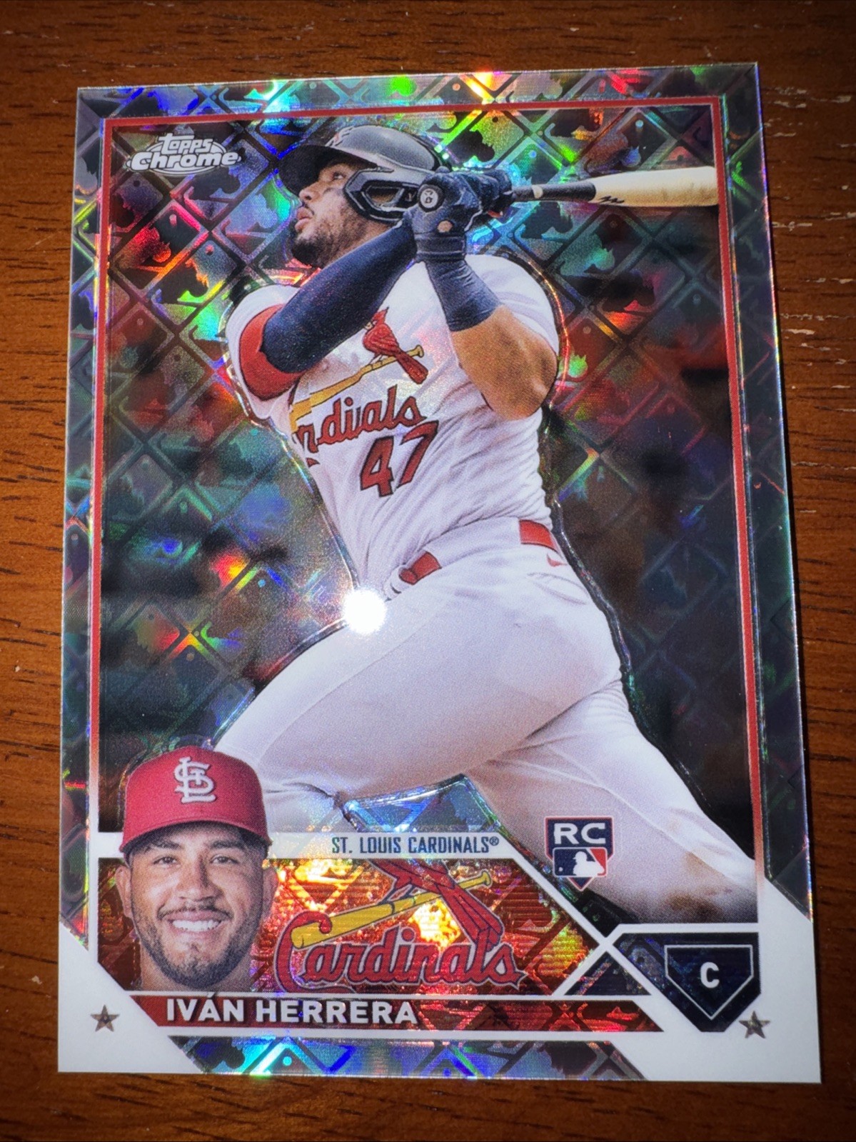 2023 Topps Chrome - Ivan Herrera #177 Refractor (RC)