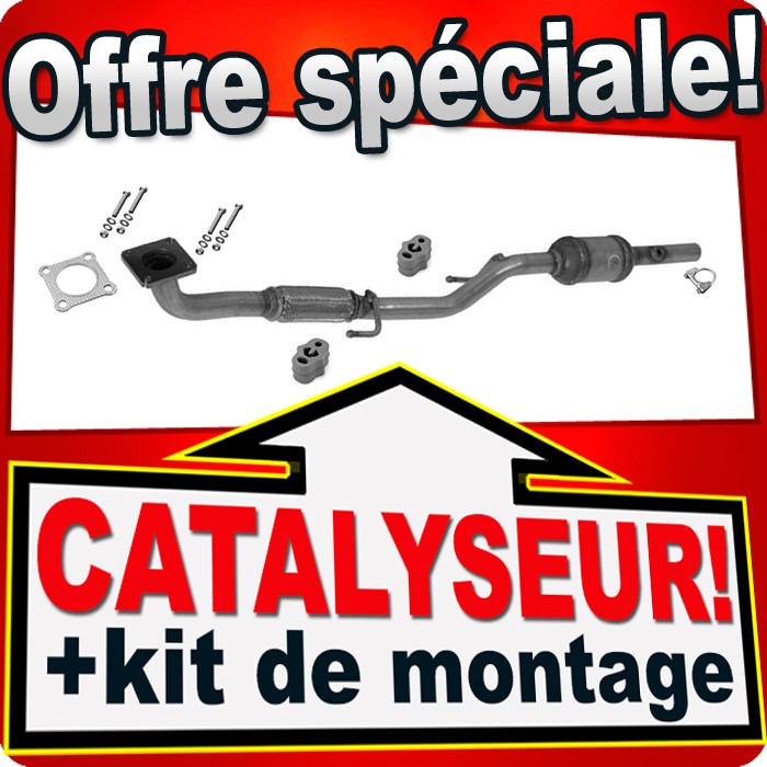 Catalyseur Seat Ibiza Skoda Fabia VW Polo 1.4 pour contrôle technique