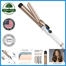 1 1/4 Inch Hair Curling Iron with Even Heat Distribution Intelligent Control