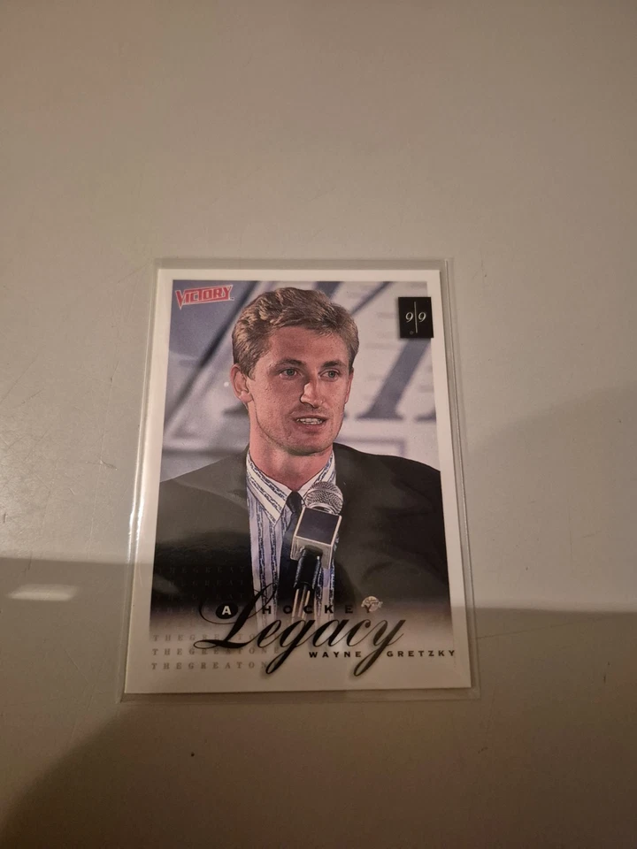 1999-00 Victory Wayne Gretzky A Hockey Legacy #413 Los Angeles Kings Legend - Photo 1/1