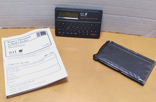 Seiko - WP-1200 - Roget's Thesaurus  Spell Checker - SII - w/ Case and Manual