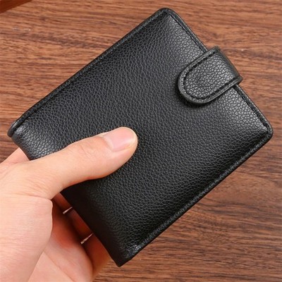 RAS Wallet Leather RFID Safe Contactless Card Blocking ID Protection Coin Pocket