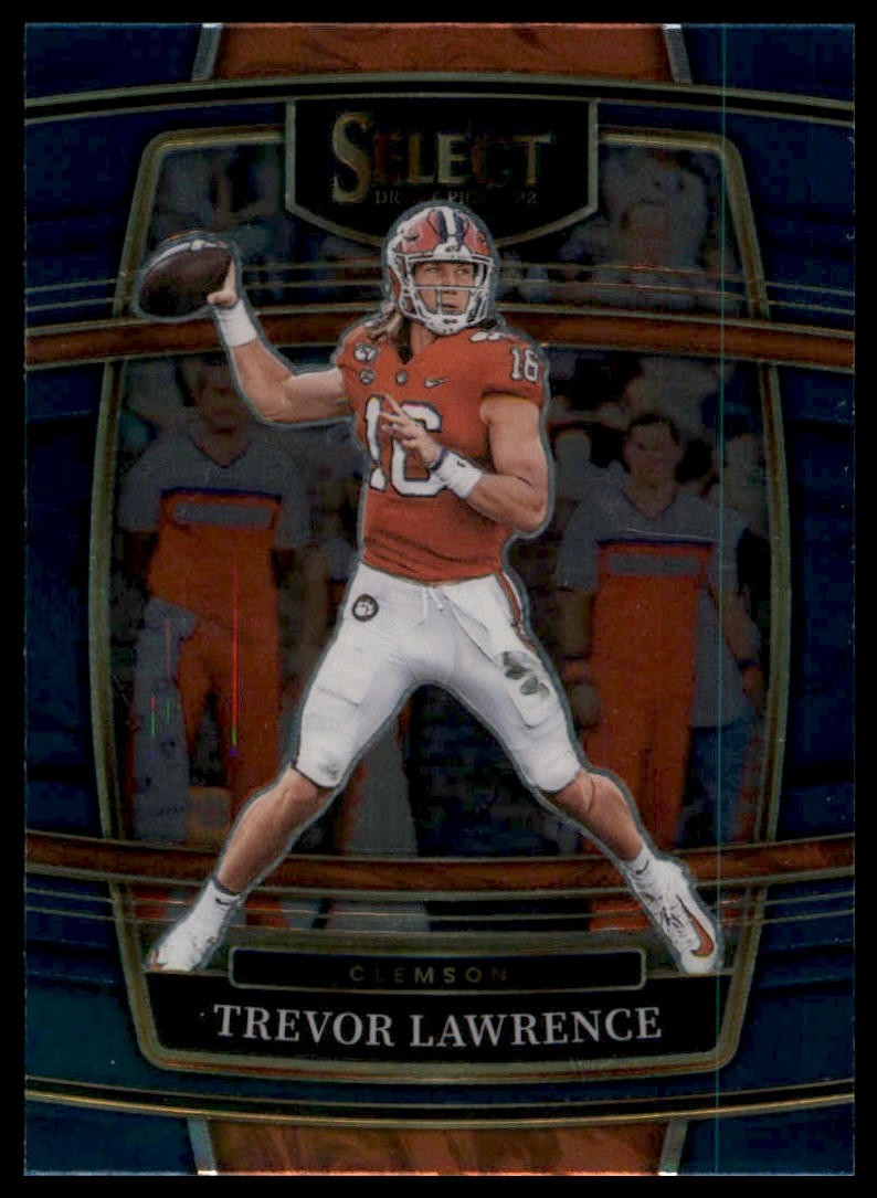 2022 Panini Select Draft Picks #39 Trevor Lawrence Blue (Retail Base)