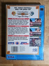 NFL Greatest Teams - Sega CD CIB Tested And Authentic Working 