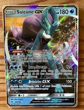 Pokemon Suicune GX 60/214 SM Lost Thunder Holo Ultra Rare 180 HP