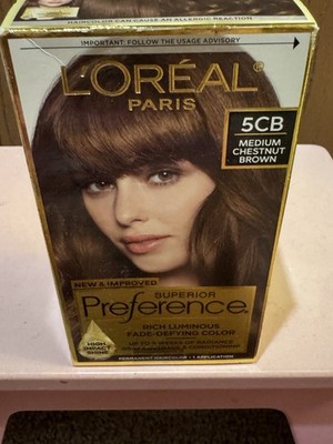 NEW L Oreal Paris Superior Preference 5CB Medium Chestnut Brown
