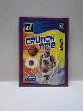 2024-25 Panini Donruss - Crunch Time Stephen Curry #5 Press Proof Purple