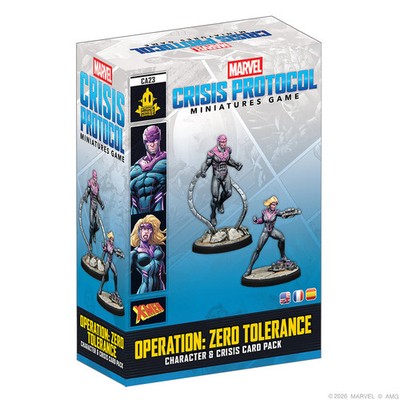 Marvel Crisis Protocol Operation Zero Tolerance Character Crisis Card Pack 6/12