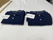 Pack Of 2 George Men's Size 3XL Pique Polo Shirt Short Sleeves New With Tag