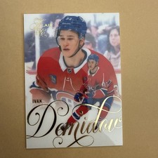 2025-26 Fleer Flair Base Rookie #190 IVAN DEMIDOV Montreal Canadiens RC