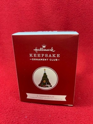 Hallmark Keepsake Ornament O TANNENBAUM 2019 Club Member Exclusive New NIB
