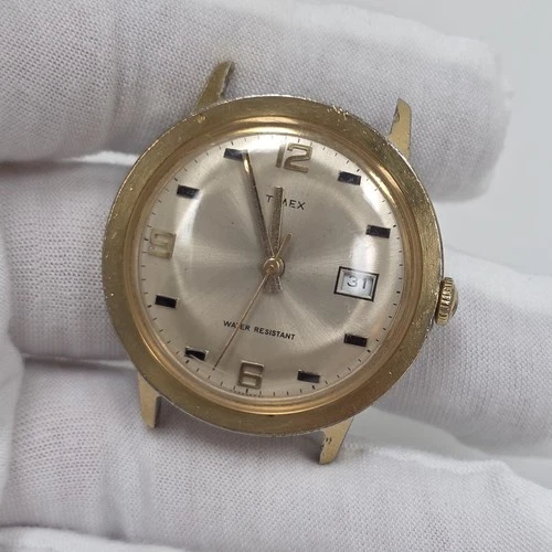 Vintage Timex Mechanical Men's Wrist Watch 265602571 Marlin Parts/Repair