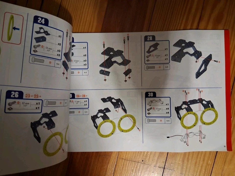 Meccano Meccanoid G15 Personal Robot Manual Instruction Booklet Only - Image 3 of 4