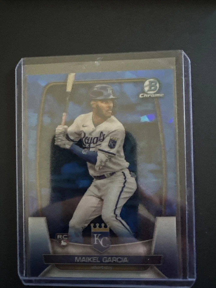 2023 Bowman Chrome Sapphire Edition - Maikel Garcia #30 (RC) - Image 2 of 4