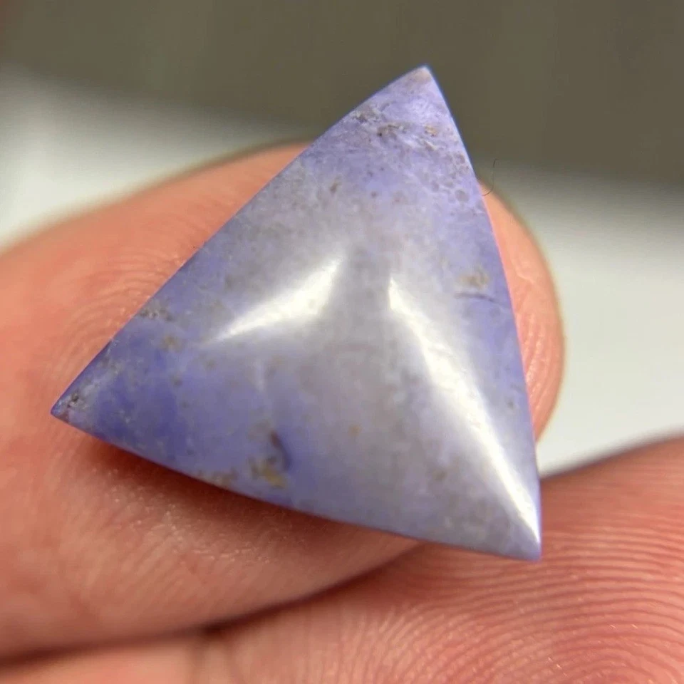 Purple Turkish Jade Cabochon Lavender Jadeite Lapidary Mineral Cab Gemstone 1.7 - Image 2 of 4