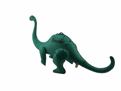 Vintage Sinclair Dino Inflatable Green Brontosaurus Gas Station Advertising 
