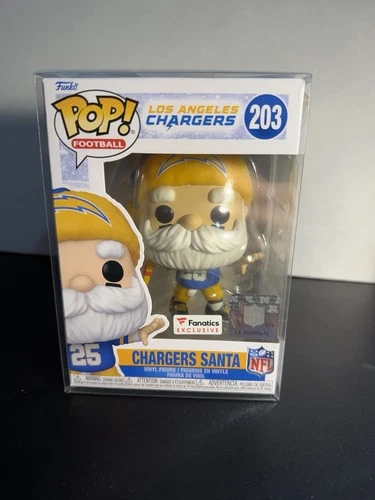 Funko POP! NFL Football Limited Los Angeles Chargers Santa Claus Christmas #203