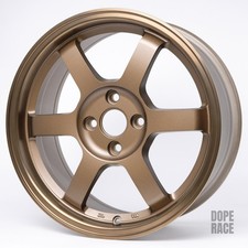 1 Pc Rota Grid Racing - 16x7 40mm 4x100 67.1 Hub Speed Bronze Wheelsrims