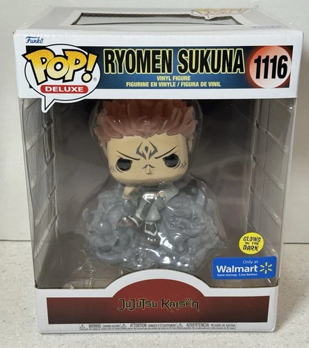 Funko Pop! Deluxe: Jujutsu Kaisen - Ryomen Sukuna #1116 Glow GITD Exclusive
