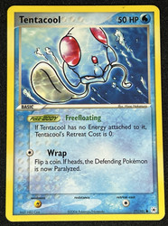 Tentacool 77/101 EX Hidden Legends Common Pokemon Card