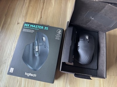 Logitech MX Master 3S kabellose Performance-Maus, ergonomisch, Dunkelgrau