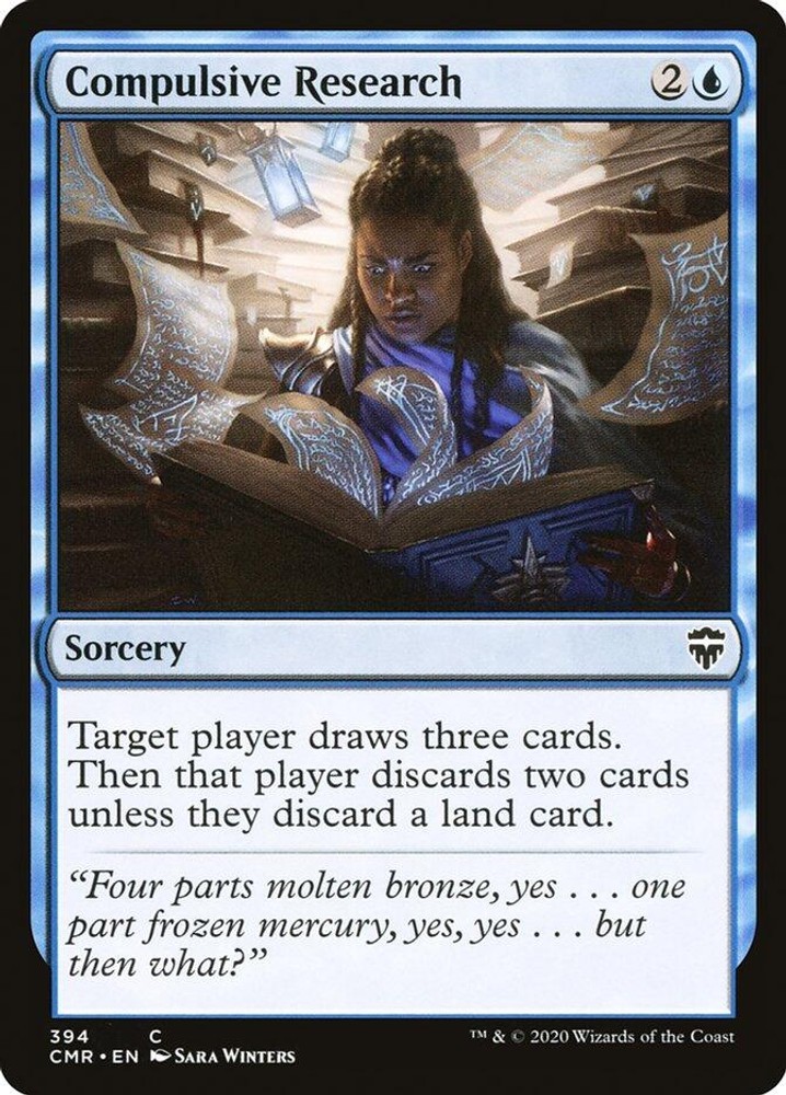 Compulsive Research Normal [CMR - 394] NM Magic