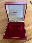 Vintage 60s/70s Omega Watchbox Red Faux Leather  Probably For A Seamaster