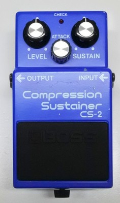 BOSS CS-2 Compression Sustainer Guitar Effects Pedal MIJ 1983 #541 DHL or EMS