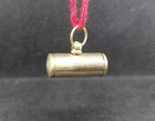 Brass Taweez Pendant Capsule Amulet Holder Prayer Scroll Necklace Islamic Locket