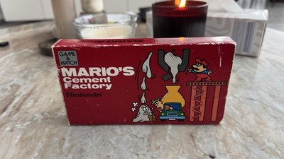 Nintendo Game & Watch Marios Cement Factory CIB Retro Pocket Konsole