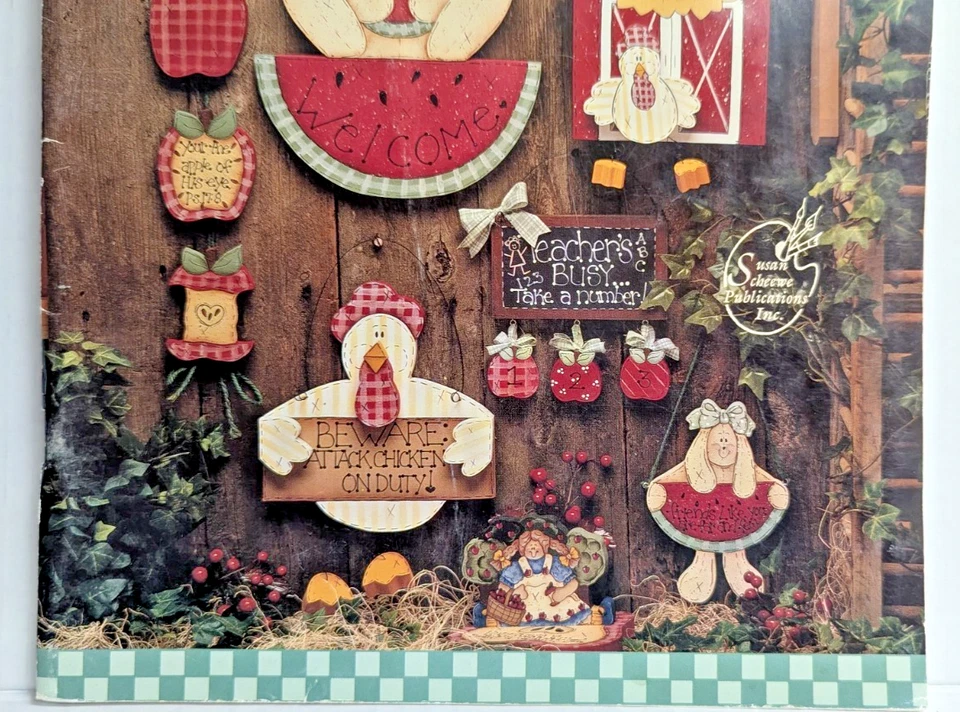 SPECIAL WELCOMES 2 Farm and Friends by Corrine Miller Wood Painting Craft Book - Image 3 of 4