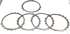 .For 4F27E Low Reverse steel clutch plate  .136" 12T 5.621 " ID 48134A  QTY  5