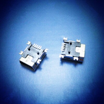 1x Female Mini USB Type B 5-Pin SMT SMD Socket Jack Connector Port PCB Board