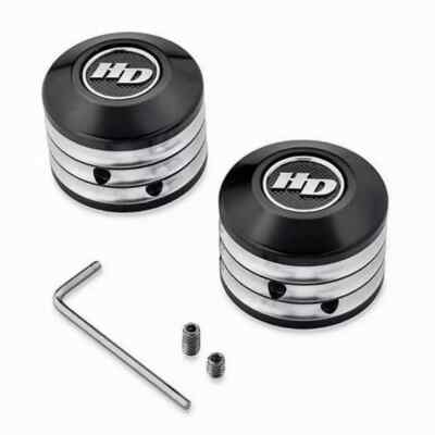 New Harley Davidson Defiance Front Axle Nut Covers 43000064