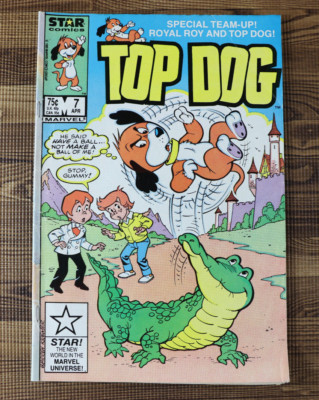 1986 Star Comics Top Dog #7 P/VG+