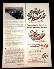 Life Magazine Ad TEXACO DEALERS 1954 Ad