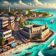 Flug Mombasa Kenia Business
