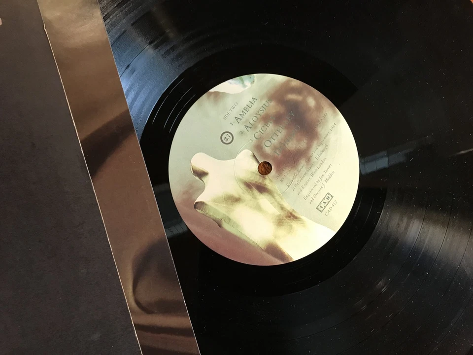 Пластинка долгоиграющая Cocteau Twins Treasure LP 4AD 1-й выпуск 1984 оригинал с художественным внутренним винилом британский обувной газ! - Изображение 2 из 4