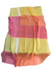 MARCATO pregiato LINO COLOR tessuto stoffa scampolo tendina tenda 110x144 ITALY