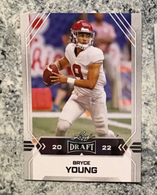 2022 Leaf Draft Football #02 Bryce Young FREE Shipping