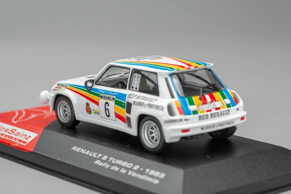 Renault 5 Turbo 2 #6 Sáinz/Lacalle Winner Rally Vendimia 1983 ALTAYA-IXO 1:43 - Imagen 4 de 4