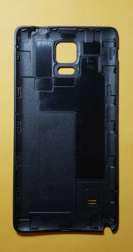 Cubierta de batería de repuesto negra para Samsung Note 4 carcasa trasera puerta trasera Foto 2 de 4