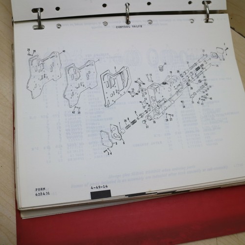 TEREX 72-81 AA Wheel Loader Parts Catalog Book Manual book list spare front end - Picture 6 of 7