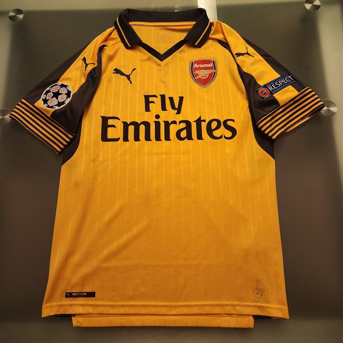 Authentic Arsenal OZIL 2016-2017 Champions League Away Authentic Arsenal OZIL 2016-2017 Champions League Away