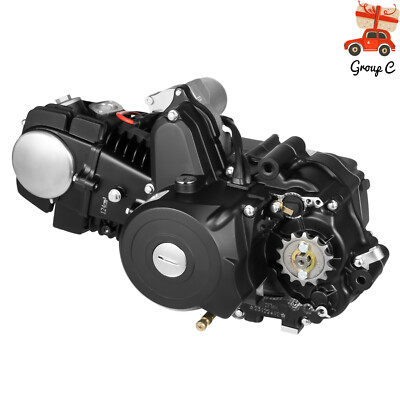#ad #ad 125cc 4 Stroke ATV Engine Motor 4 Speed Semi Auto w Reverse For ATV Quad Go Kart $297.48