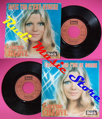 LP 45 7'' CARENE CHERYL Mit dir ist Venedig Liebe gibt sich keine CD MC DVD
