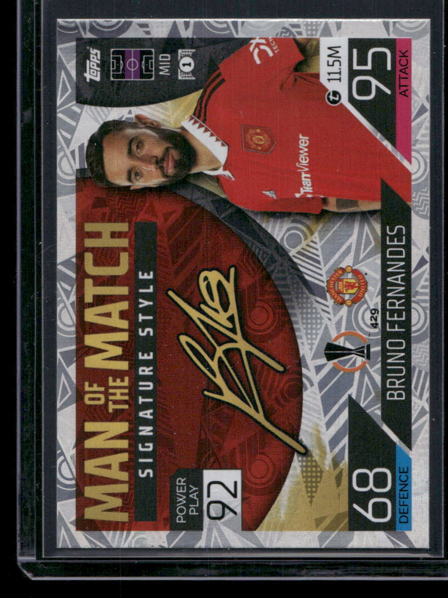 2022-23 Topps Match Attax UEFA Man of the Match RED FOIL 2022-23 Topps Match Attax UEFA Man of the Match RED FOIL