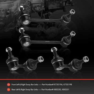 Pair Of Front Stabilizer Sway Bar End Links For La... - Grandado