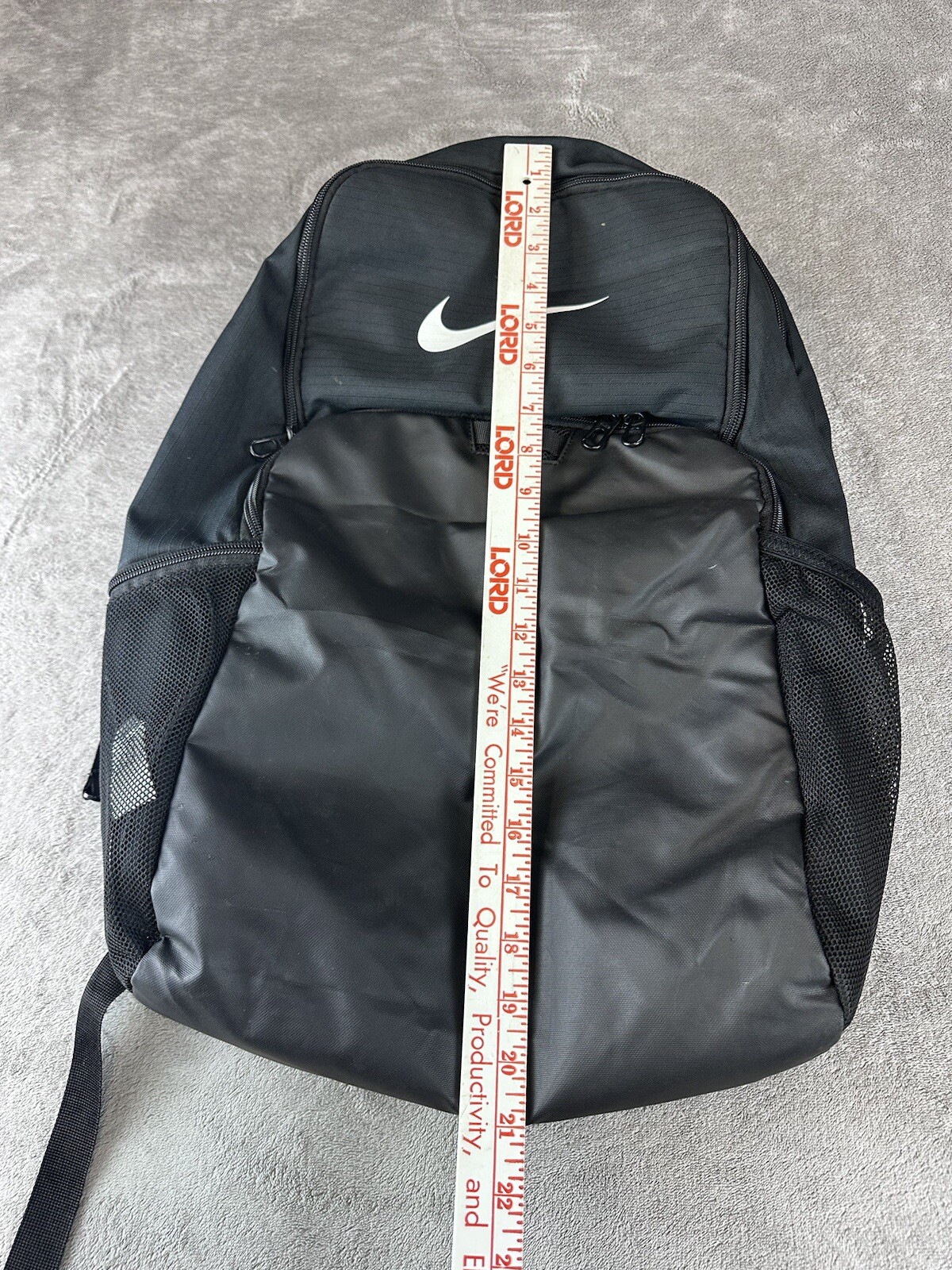 Nike Backpack w/ Multiple Compartments School Lap… - image 5