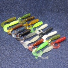 14/15/20pcs Fishing Soft Swimbaits Plastic Shad Baits Freshwater Crappie Bass